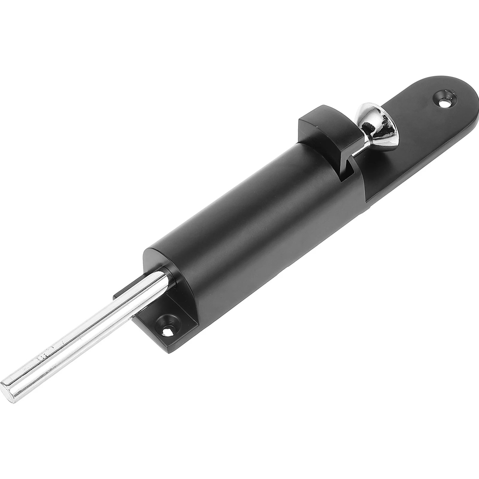 

Spring Door Latch Heavy Duty Zinc Alloy Gate Drop Rod Stable Floor Mounted Bolt for Wood Metal Doors Security Lock