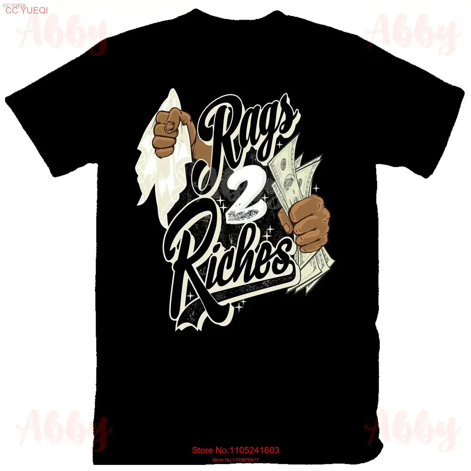 Rags to Riches T Shirt Match Dunks Black Suede Sneaker vintage Washed Casual Breathable Versatile fashion Stretched