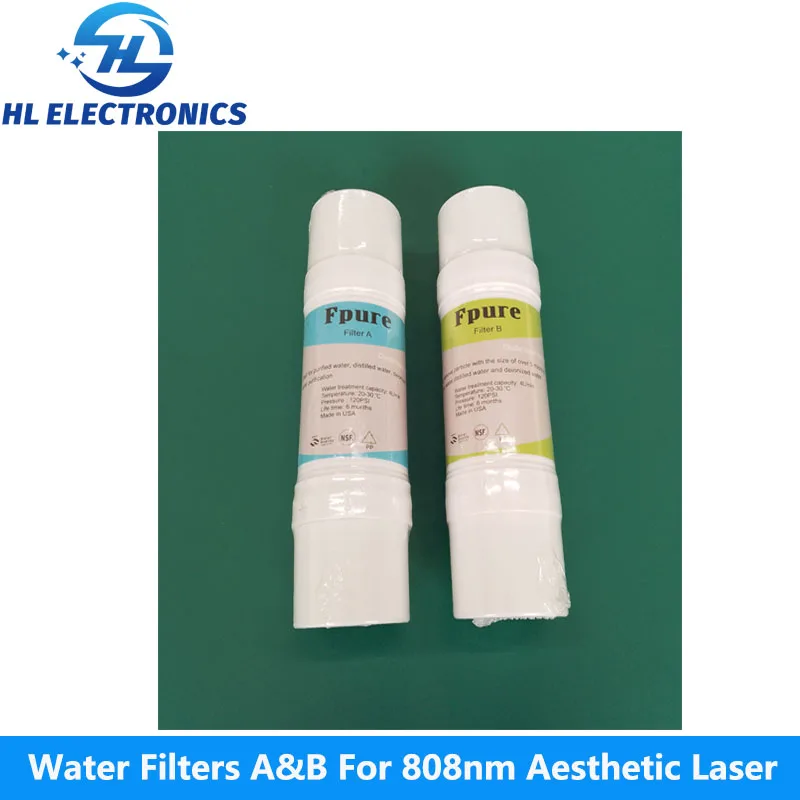 Water Filters A&B for 808nm Aesthetic laser hair removal equipment
