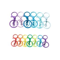 5/10 Stuks Metalen Karabijn Sleutelhanger Karabijnhaak Voor Diy Sleutelhanger Ketting Hanger Sieraden Maken Benodigdheden Accessoires Materiaal Charme