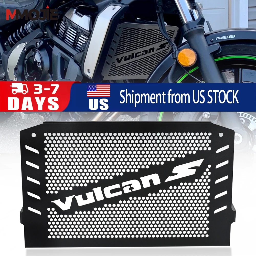 Motorcycle VulcanS Radiator Grille Guard Protector Cover For Kawasaki Vulcan S SE Sport Cafe 2018-2024 2023 2022 2021 2020 2019