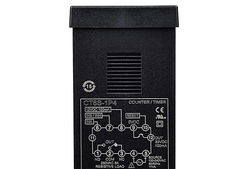1pcs  Counter CT4S-1P4/1P2 CT6S-1P4/2P4 CT6M-1P4 electronic digital display