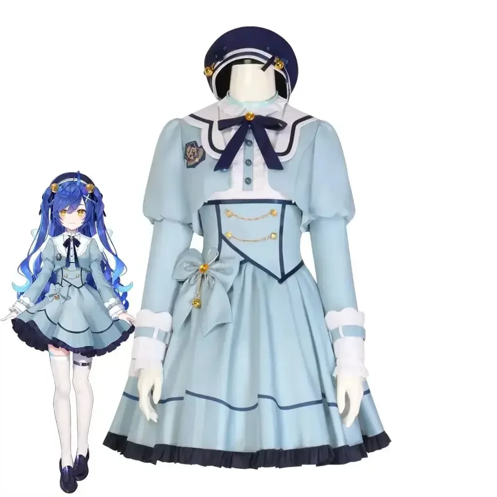 disfraz-de-hololive-amamiya-kokoro-anime-youtuber-disfraz-de-cosplay-para-ninas-y-mujeres-traje-de-disfraz-para-fiesta-de-carnaval-y-halloween