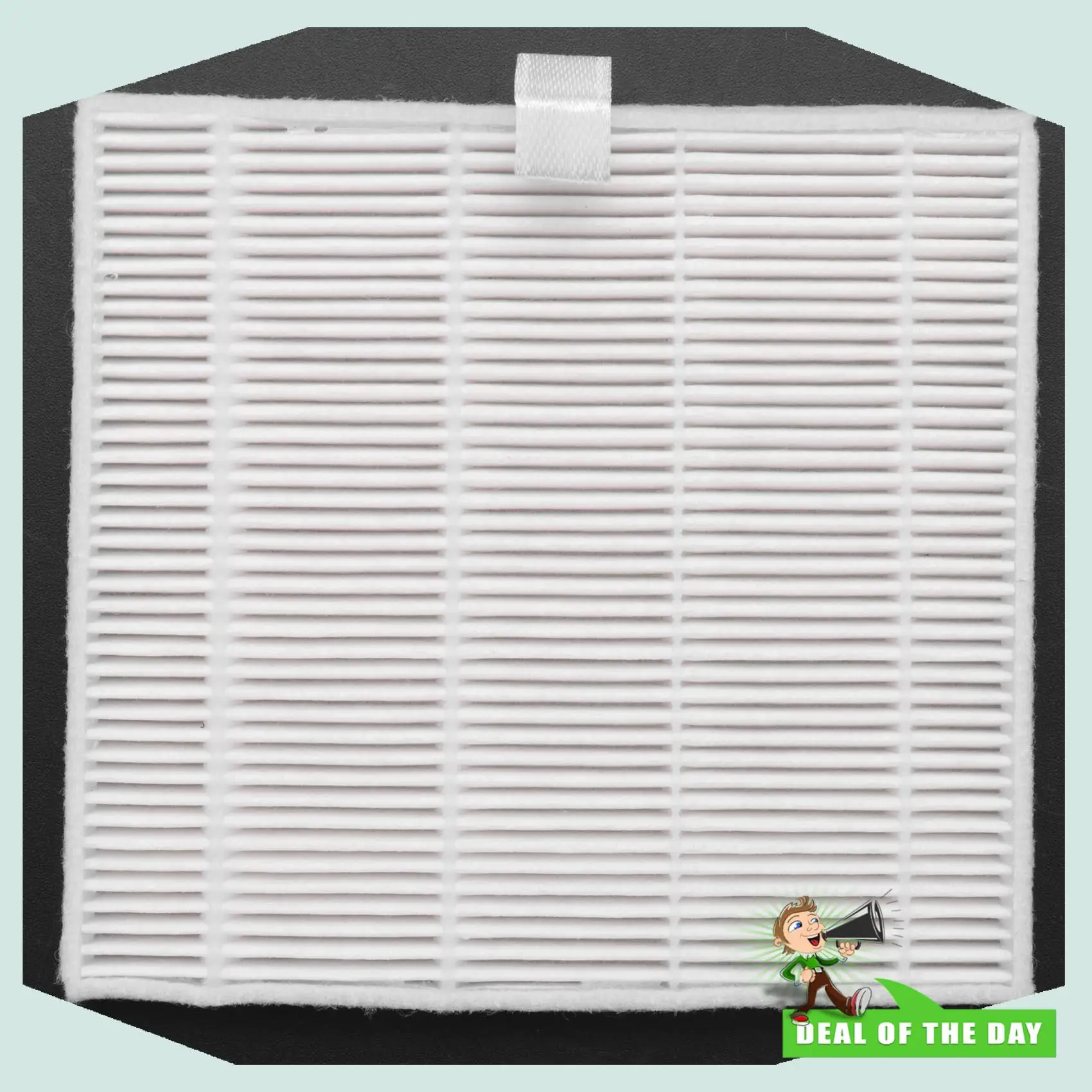 24-часовая доставка, 1 шт., сменные аксессуары для экрана фильтра для Ilife V8 V8S X750 X800 X785 V80, робот-подметальная машина (белый + черный)