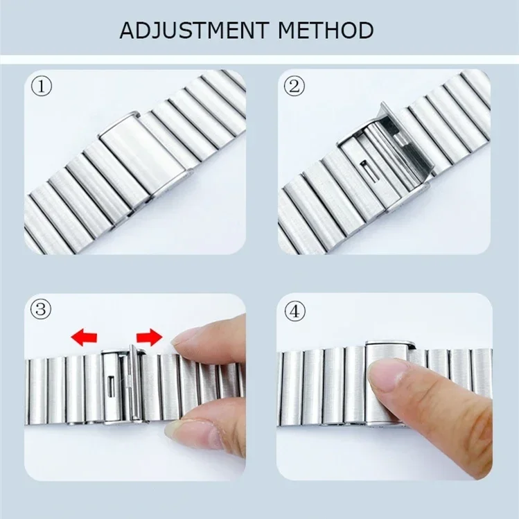 Stainless Steel Strap for Xiaomi Watch S3 Watchband for xiaomi watch S2 42mm/46mm Band for Xiaomi Watch S1 Active Metal Bracelet