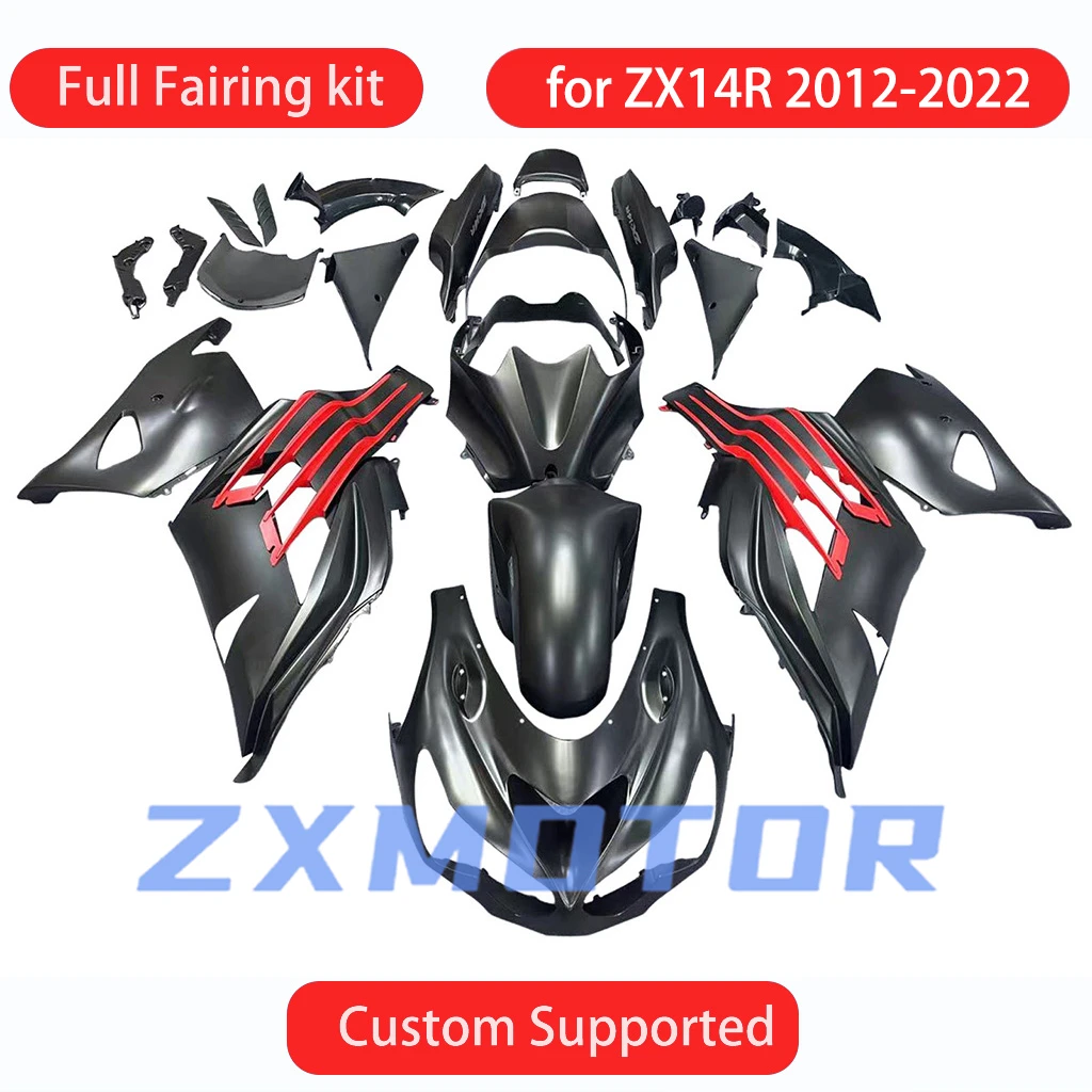 For KAWASAKI ZX14R 2012 2013 2014-2022 Body Parts Fairing Kit ZX 14R 12-19 20 21 22 Complete Motorcycle Component Fairings