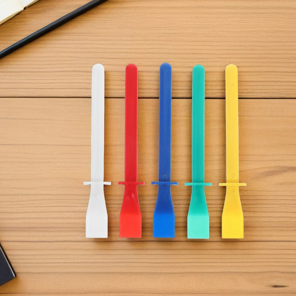 

50pcs Glue Spreaders Applicator Flexible Plastic Smear Sticks Diy Crafts Art Projects Wallpapers Durable Adhesive Spreader Kit