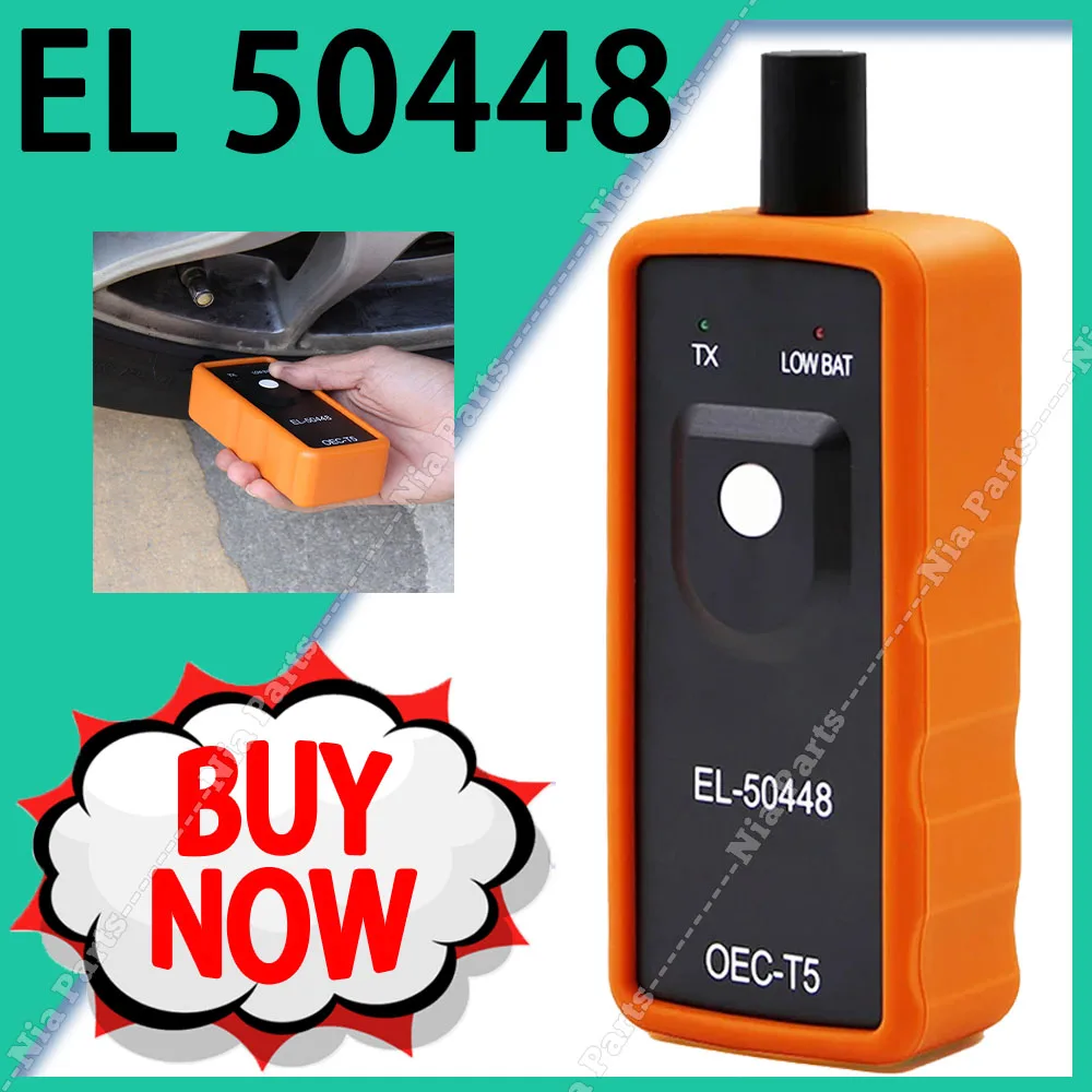 TPMS EL50448 For G/M For Opel Tire Presure Monitor Sensor EL 50448 Reset Tool TPMS Activation Tool Sensor Re-Learn Procedure New