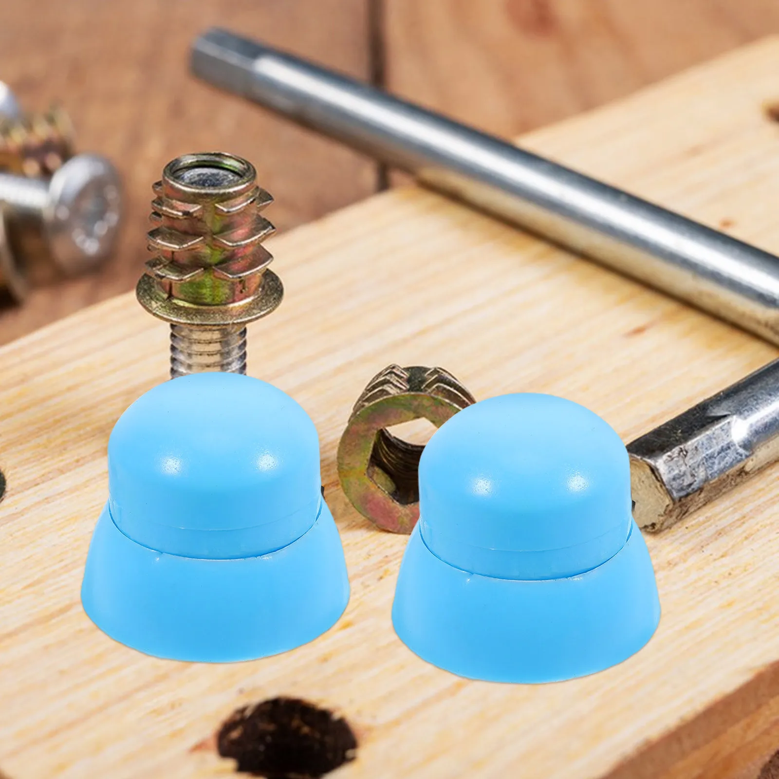 10 個の遊び場部品用品プラスチックナットキャップ簡単な取り付けで安全な子供の遊び場を保護する保護キャップボルトカバー