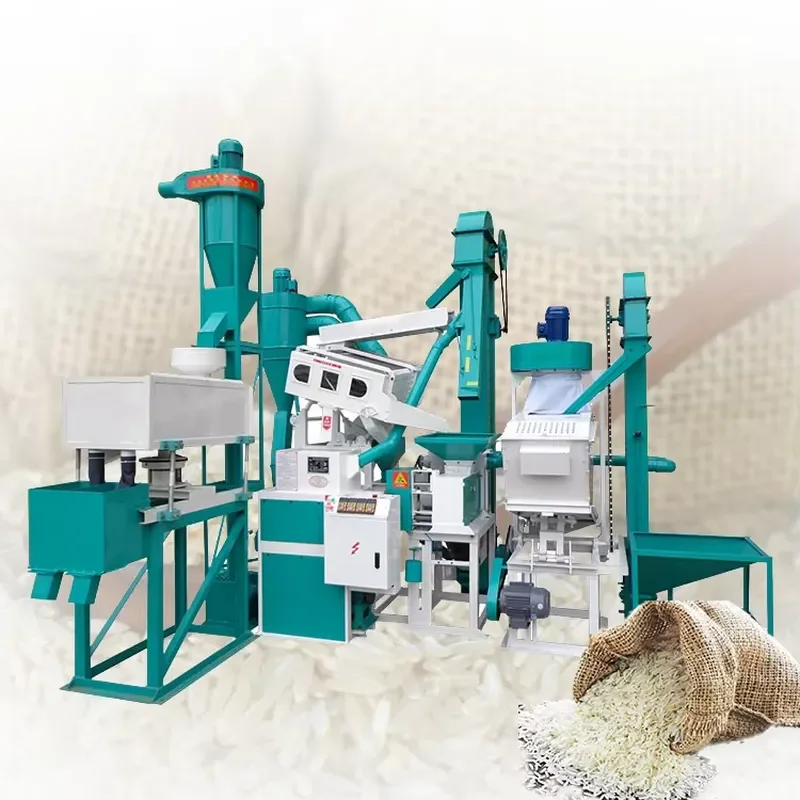 2026 CE 15TPD Commercial Rice Mill Production Line Complete Rice Milling Machine Plant in Ghana