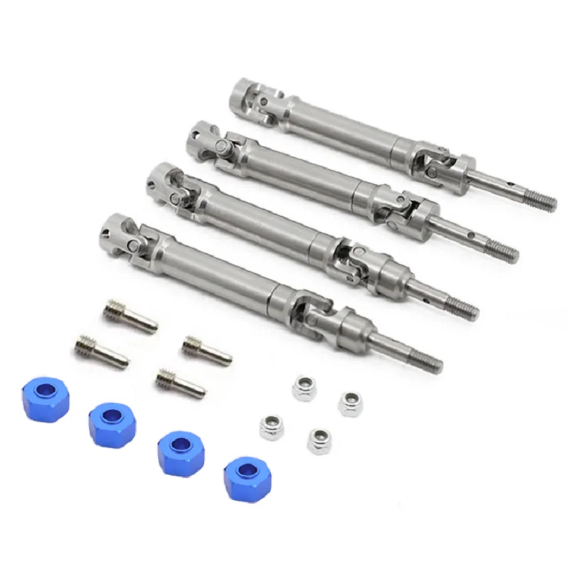 

Steel Front and Rear Drive Shaft CVD for 1/10 Traxxas Slash Rustler Stampede Hoss 4X4 VXL 2WD RC Car Upgrades Parts