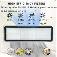 A63X-For Xiaomi Robot Vacuum X20+ / X20 Plus Vacuum Cleaner Replacement Main Side Brush Mop Cloth Filter Parts