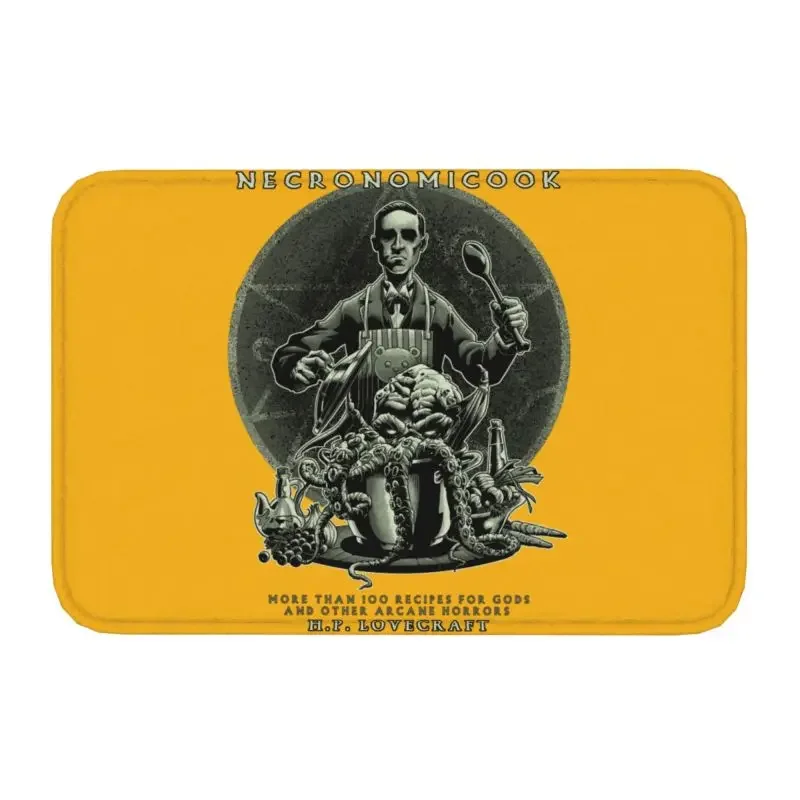 Cooking Call Of Cthulhu Door Floor Bath Kitchen Mats Anti-Slip Indoor Lovecraft Doormat Living Room Entrance Carpet Rug