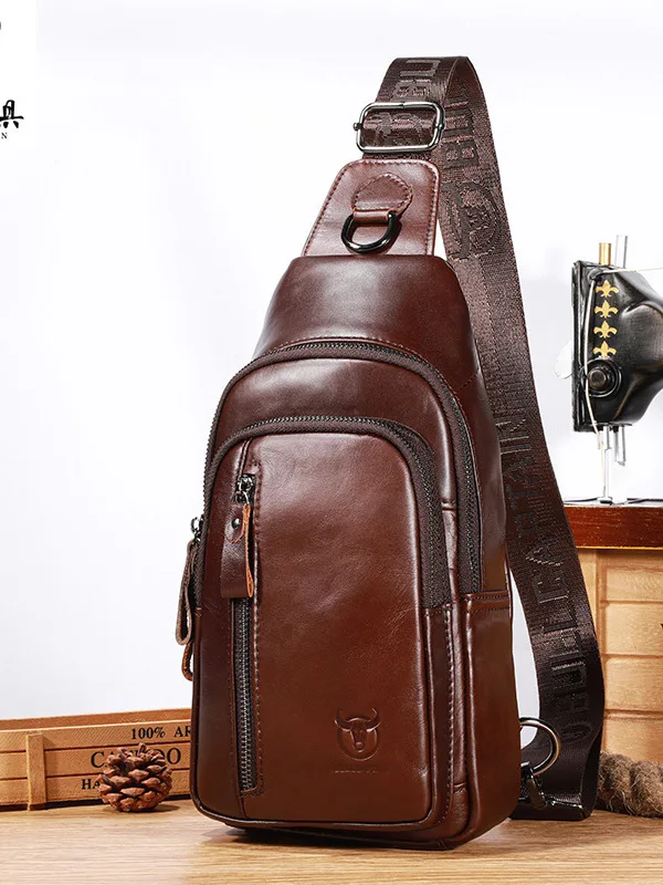 high-quality-men's-genuine-leather-crossbody-chest-bag-top-layer-cowhide-fashionable-multi-functional-sporty-casual-chest-bag