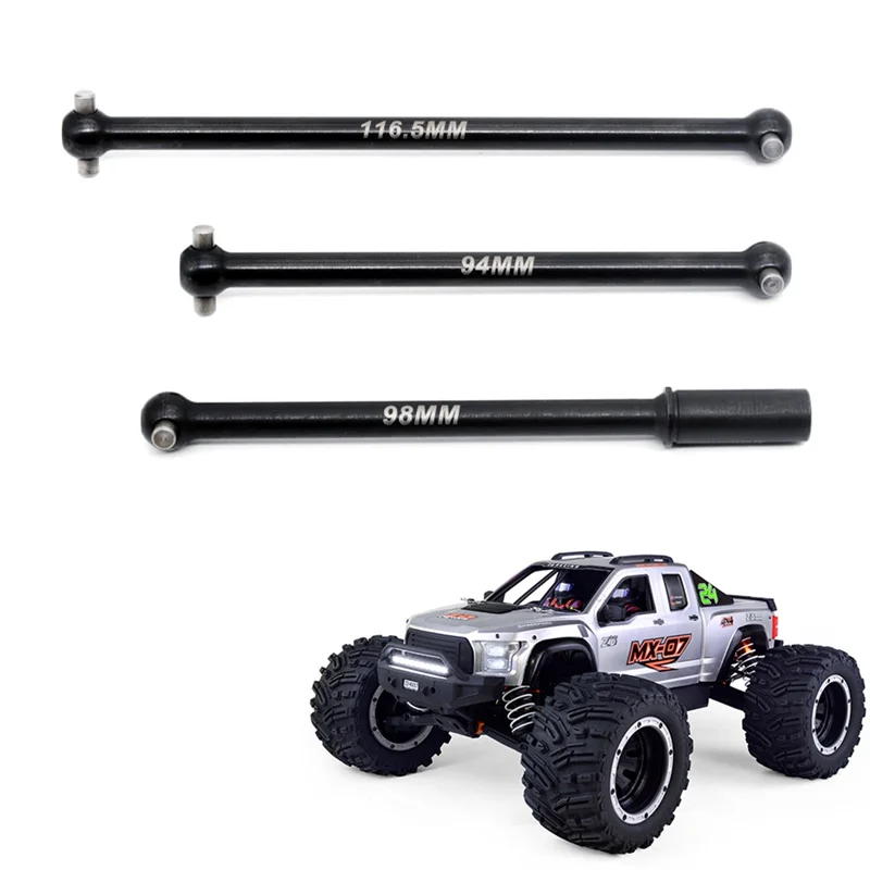 MX-07 eje de transmisión central de Metal eje de transmisión CVD 8735 para ZD Racing MX-07 MX07 MX 07 1/7 accesorios de repuesto de coche teledirigido-[A68T]