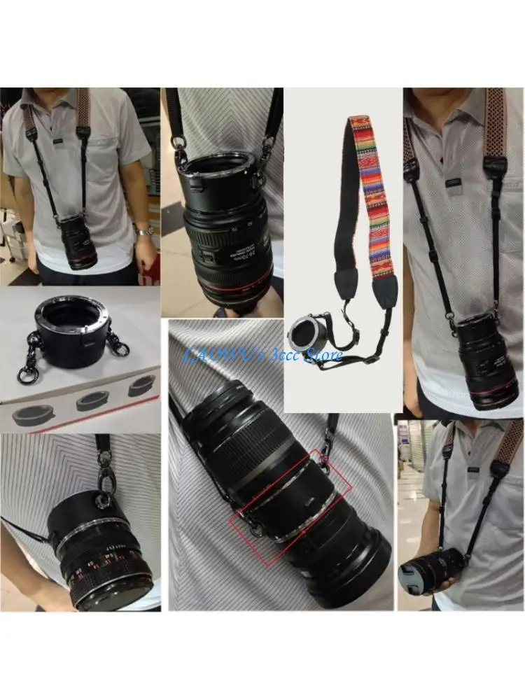 

Y8AD Double Lens Brackets Lens Flippers for Camera Lens Seamlessly