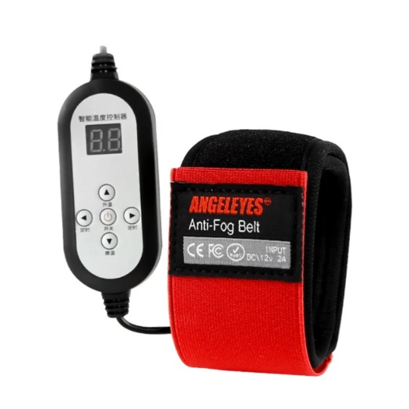 Angeleyes 730*50mm DC 12V 2A Anti-Fog Belt for Camera Lens Astronomical Telescope Guide Mirror with Temperature Display Screen