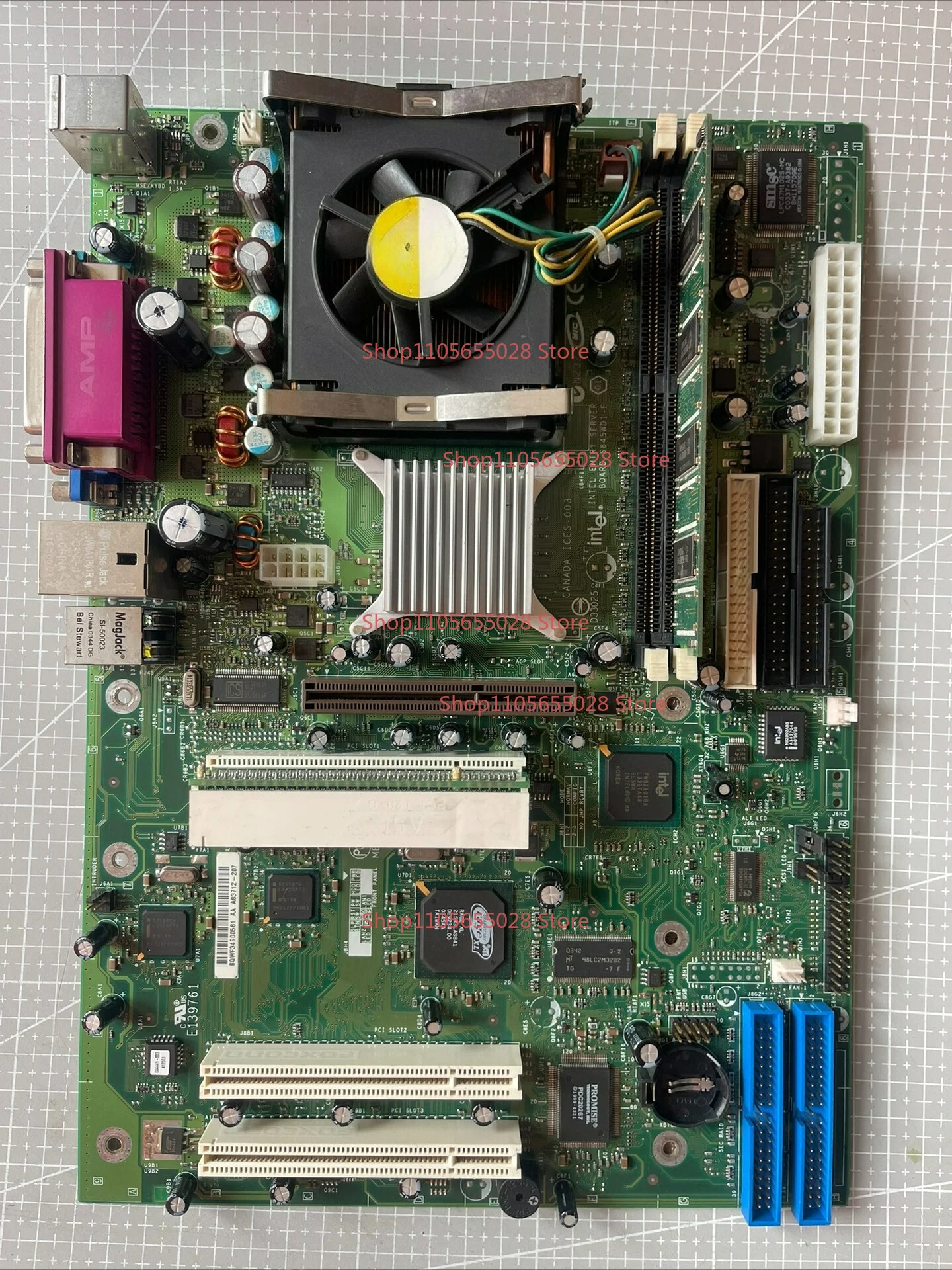For Intel Original Main Board S845WD1-E Industrial Control Server Main Board