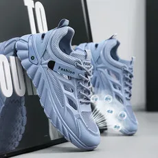 

New season running shoes are lightweight, breathable, casual and comfortable. Men's shock-absorbing and breathable sports shoes