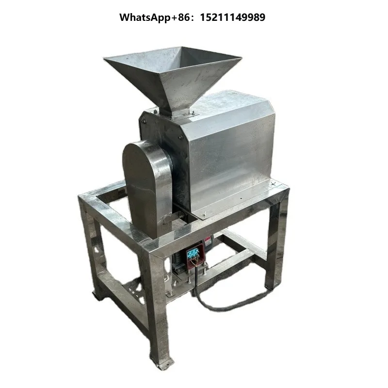 Large-capacity 304 Stainless Steel High Productivity Pitting Pulping Machine for Mangoes Cherries-Beverage Factory Use