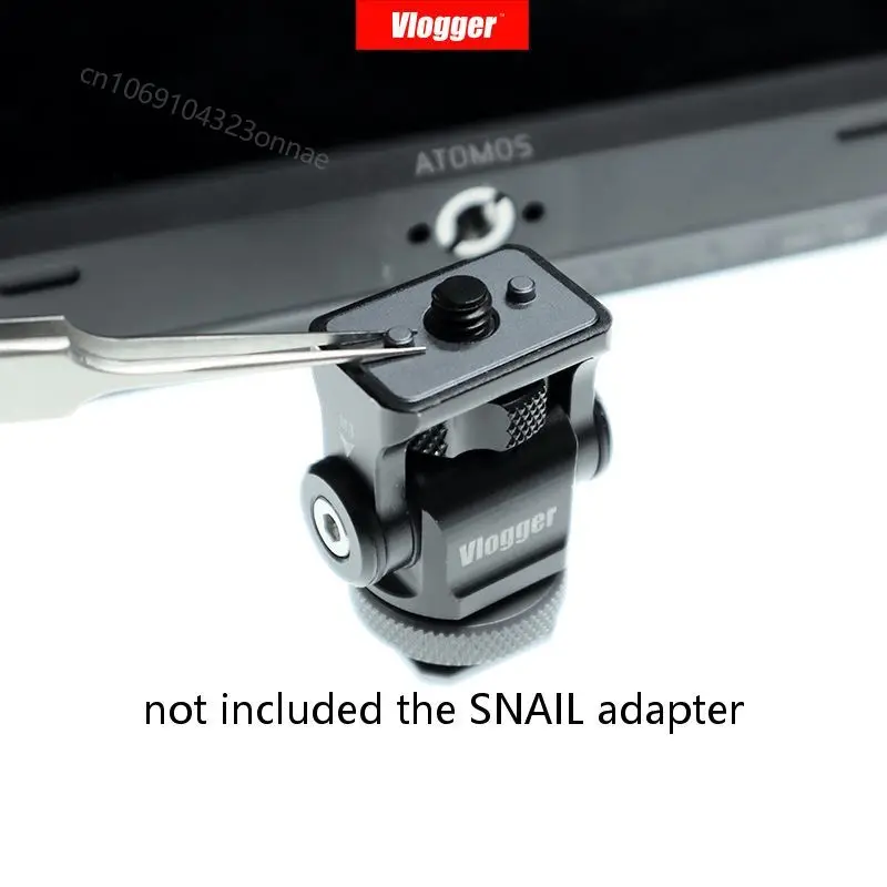 Vlogger Atom NINJA V กล้องสติกเกอร์อะแดปเตอร์
