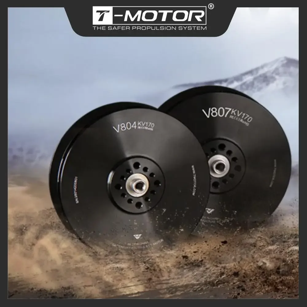 T-MOTOR Brushless Motor V804 KV170 12S VTOL Motor with 17kg Thrust for Heavy Payload for Vtol Drone DIY Parts