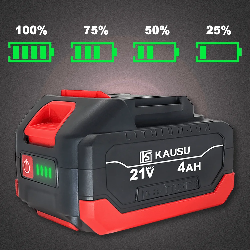 Imagem -05 - Bateria de Íon de Lítio Recarregável 2.06.0ah para Makita 18v Chave sem Fio Serra Broca Moedor de Ângulo Ventilador Chave de Fenda Ferramentas Elétricas