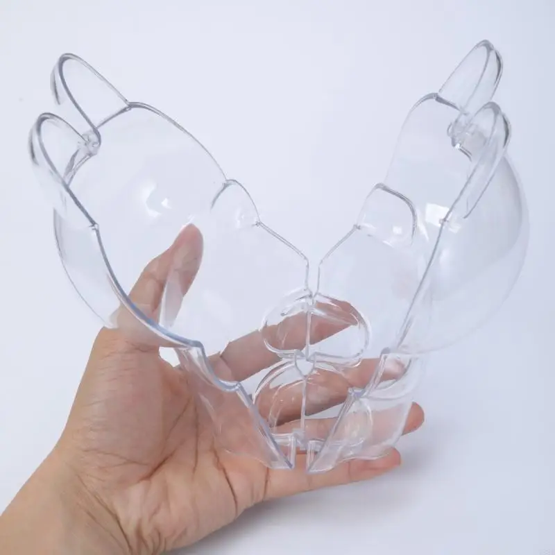 

Y88D Clear Display Cover Case Hanging Keychain Cover For LABUBU Plush Figure Dolls