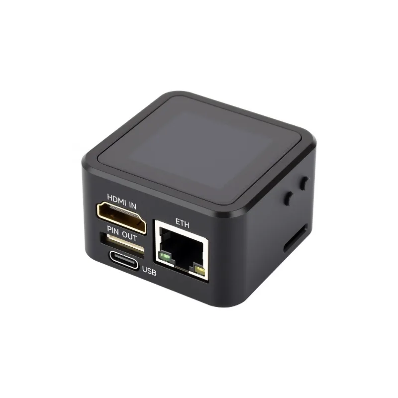 Lightweight IP KVM Remote Management Tool HDMI-compatible Video Input And HID Signal Output For Device Control