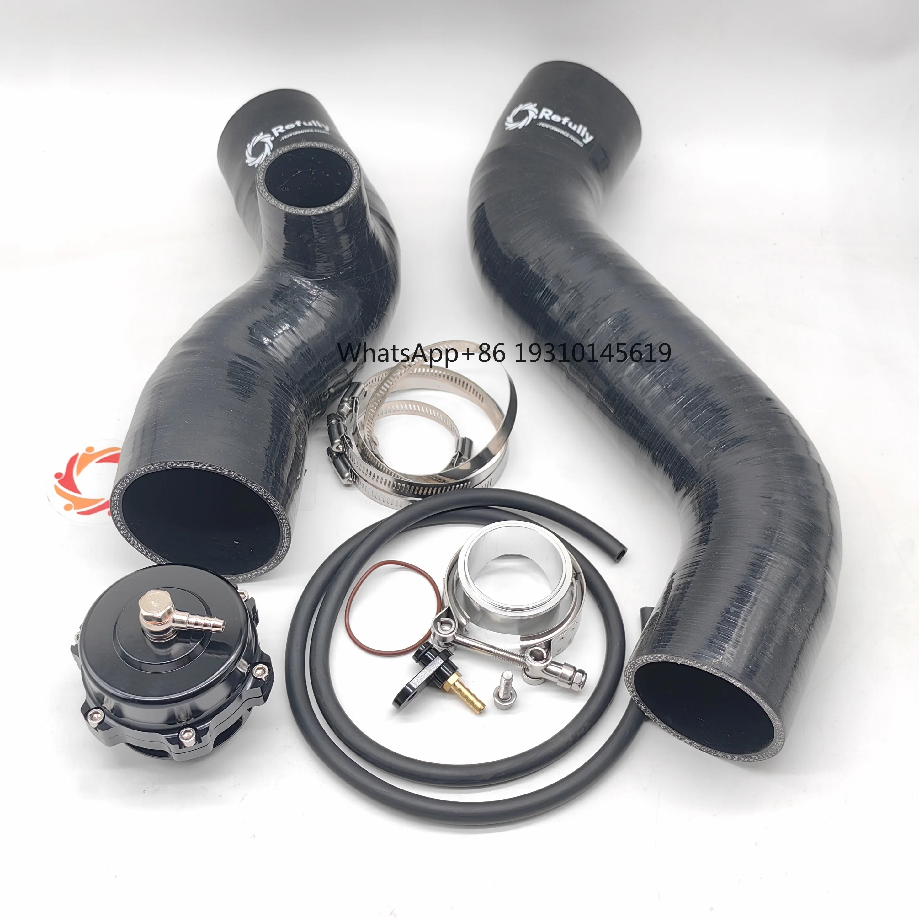 For Sea-Doo 230/300 Intercooler Tubing Upgrade Kit With 50mm Blow-Off Valve / Tube Smart Blow-Off Valve