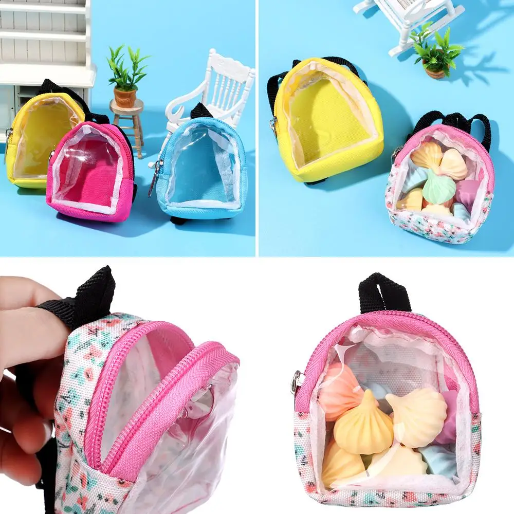 PCV Children  Dolls Accessories Mini Bag DIY Gifts  Backpack