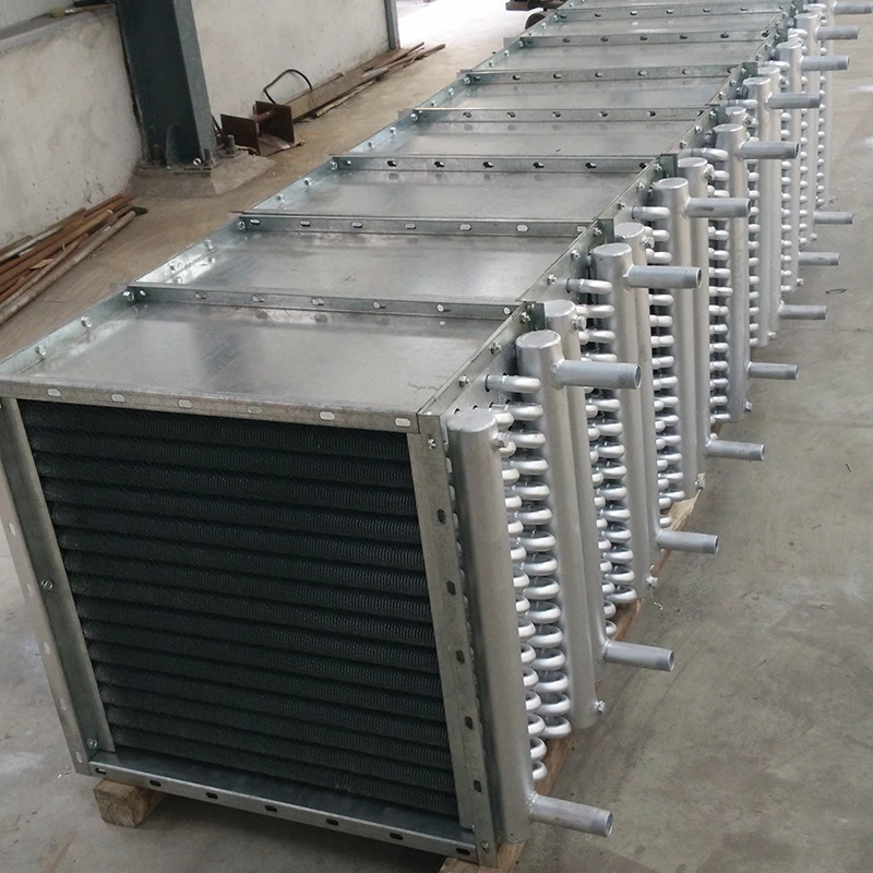 

Steam heating coil heat exchangers for the food and beverage industry