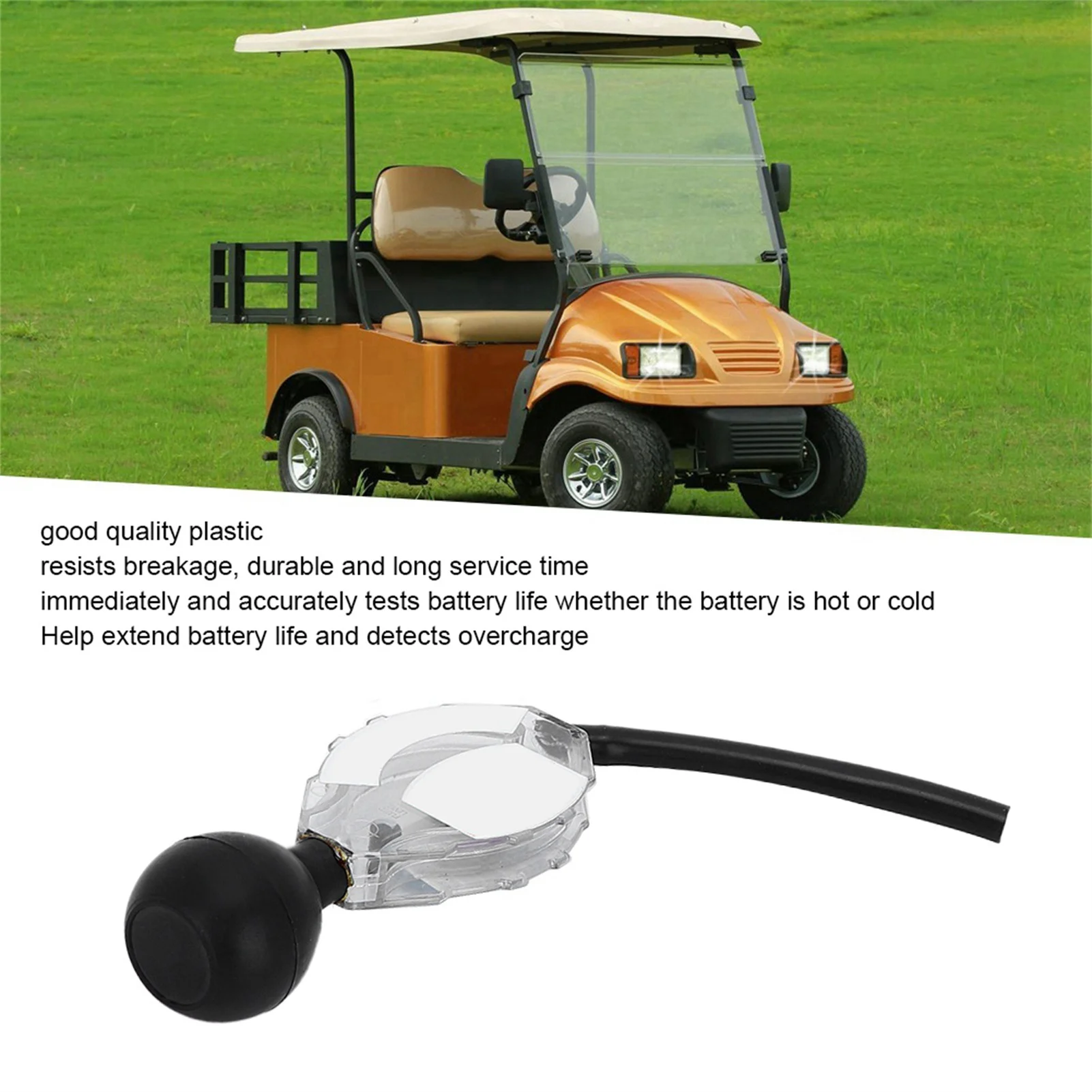 Cart Battery Hydrometer Professional  Cart  Cycle Battery Rapid Hydrometer Tester Fast Detection Tool