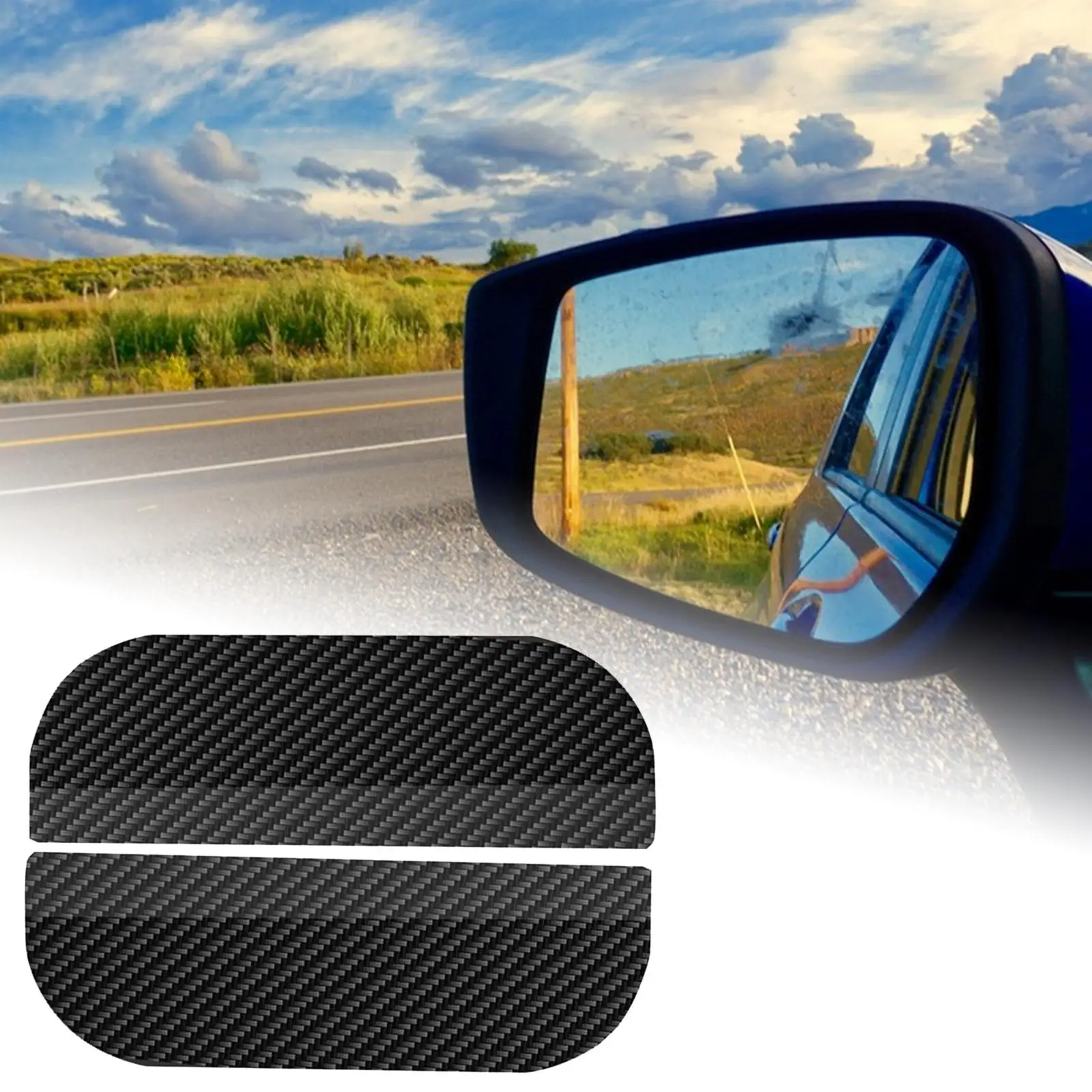 Car Rear View Mirror Rain Eyebrow Side Mirror Sun Visor Car Rear View Mirror Rain Cover for Automotive Most Car SUV