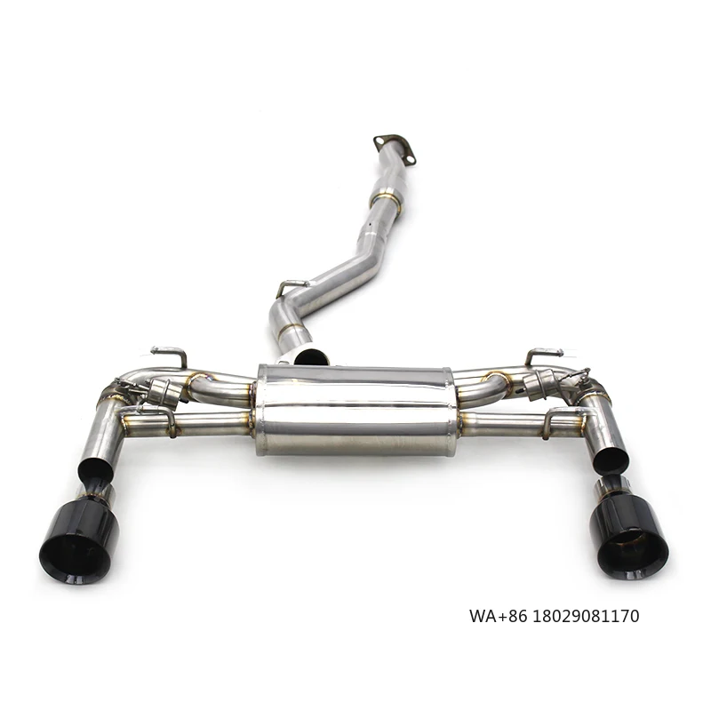 

Выхлоп Catback для FT86/GT86/GR86/86 2,0 2012-2024, высокопроизводительный глушитель выхлопной трубы, выхлопная система из нержавеющей стали