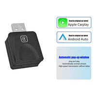 2 In 1 Wireless Carplay Adapter For Auto Smart Box Plug And Play Wired To Wireless 2 In 1 Smart Conversion Box