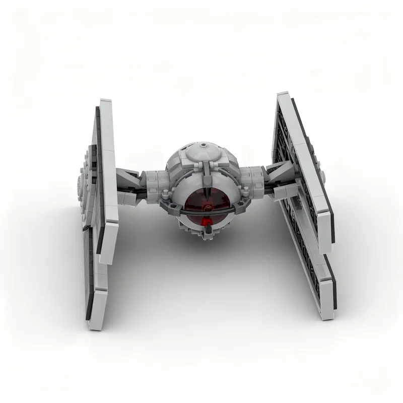 397pcs MOC TIE Droid TIE D Automated Starfighter Star Battle Model Building Blocks Toys Collection Display Education Art 3D