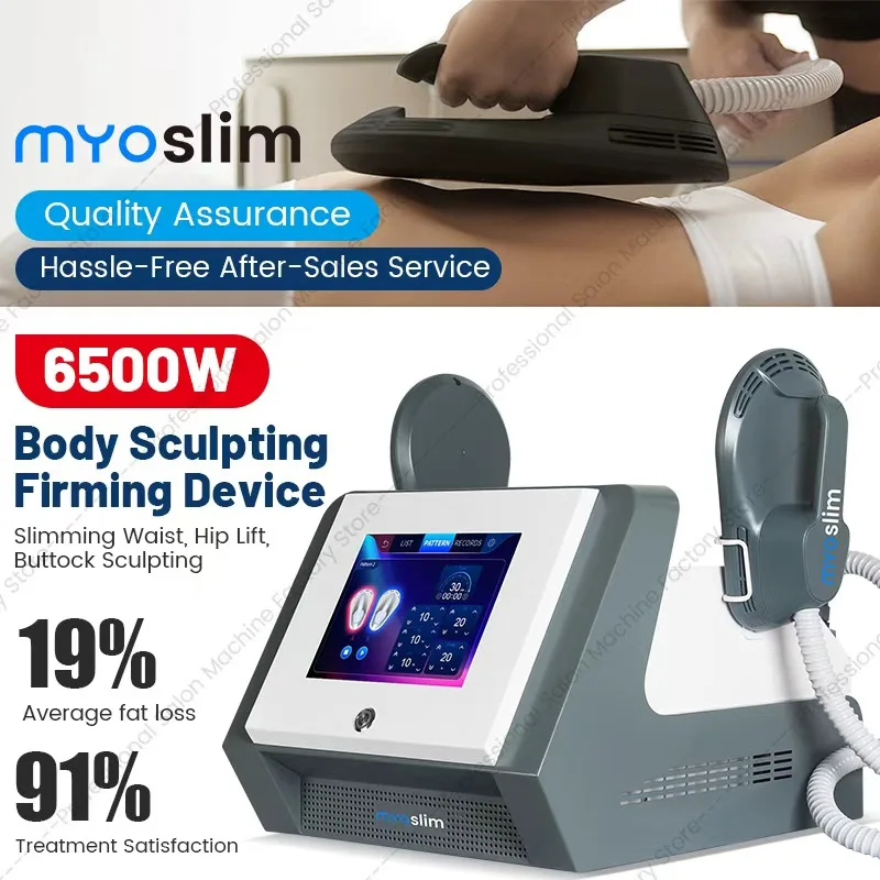 

Аппарат для коррекции фигуры Myoslim EMS RF с электромагнитной стимуляцией мышц, 6500 Вт, для салонов красоты
