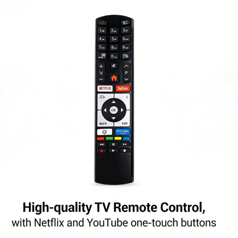 

RC4318 RC4318P Remote Control for Telefunken Vestel Finlux Edenwood Smart TV, No Programming Needed
