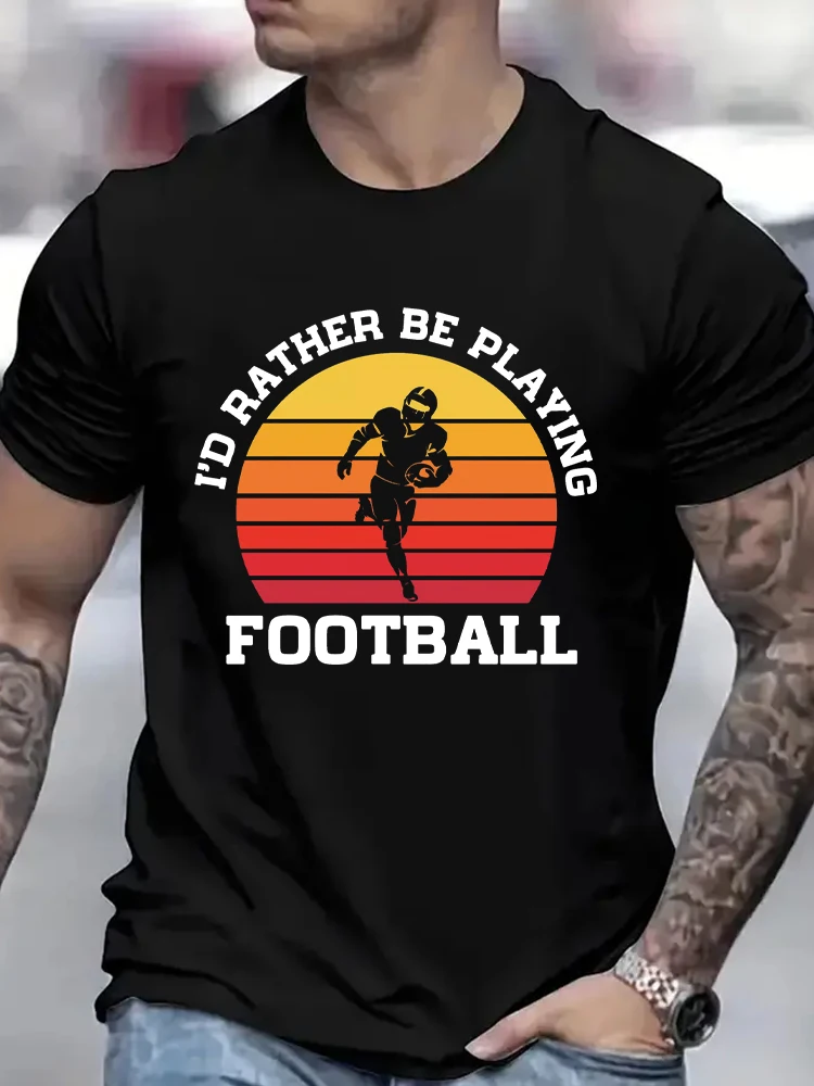 Cotton Ts Super Rugby Printed T-Shirt Super Rugby Mens Short Sleeve Loose Oversized Tees Fashion Street Clothing Summer Tops