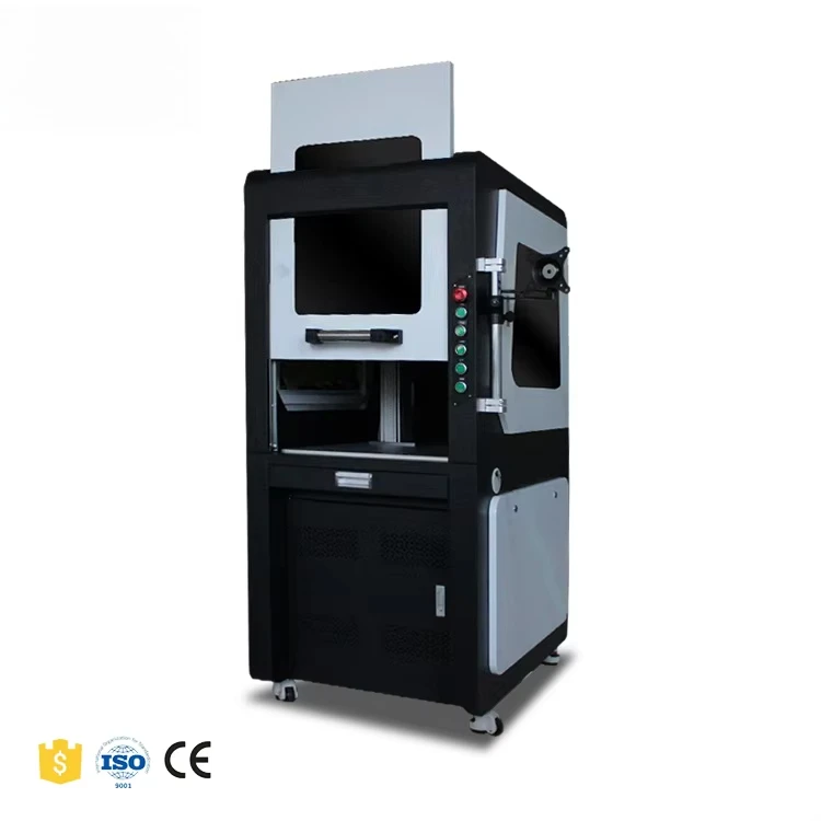 New Fiber Engraver 3D Metal PCB Marking Machine Air Cooling Supports DXF PLT BMP AI LAS DWG Dst Formats EZCAD