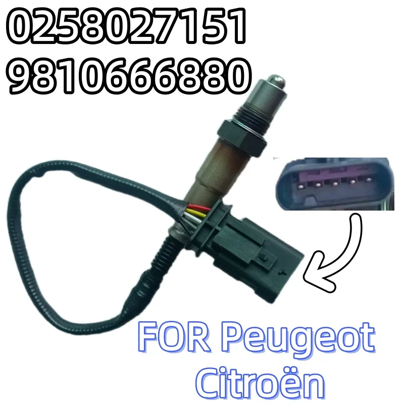 

0258027151 9810666880 Lambda O2 Oxygen Sensor For Citroën PEUGEOT 2008 Car accessories