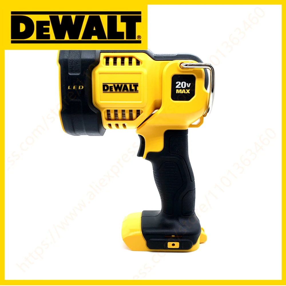 DEWALT DCL043 20V Max Portable Lithium Battery LED Spotlight Rotary Head Torch Work Light