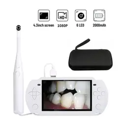 Mini Home HD 720P/1080P Intraoral Endoscope Camera Visual Instruments 3-in-1 USB with 4.5-Inch HD 1080P Screen for Android/PC
