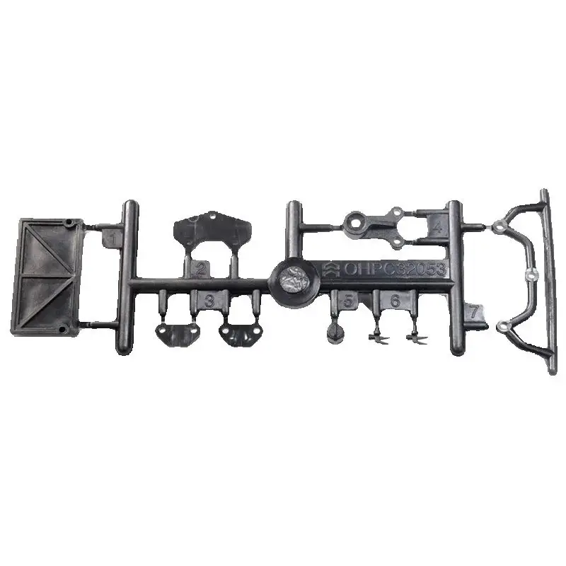 Orlando Hunt X02 Short Truck 1:32 Model Radiator Anti-Collision Lever Bumper Servo Arm Ta0088 Plastic Part