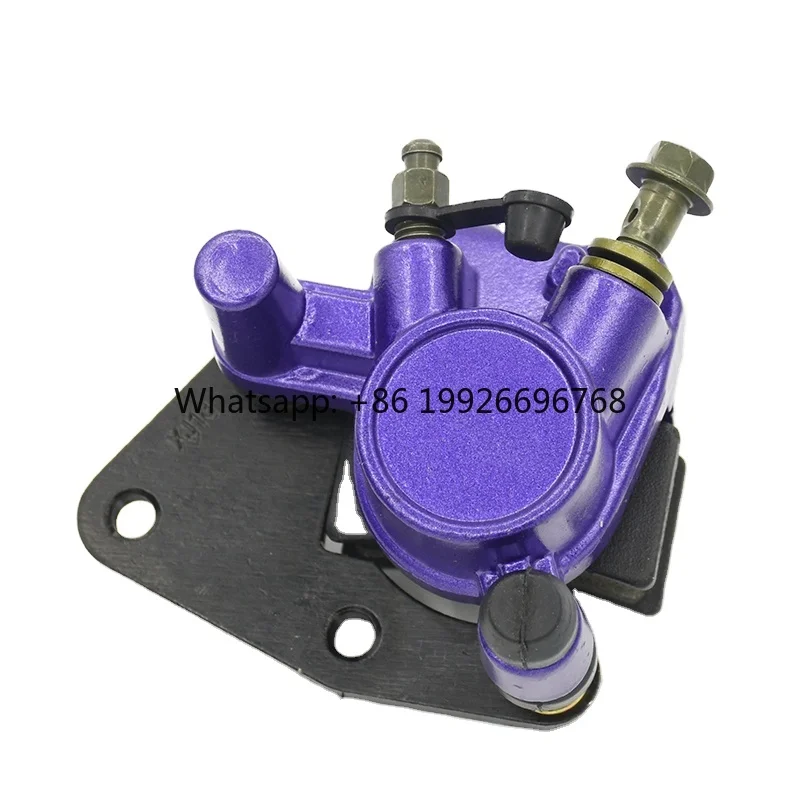 

Motorcycle Front Brake Discs Caliper With Pad Bracket for Scooter Bike Brake Pump Adapter Parts