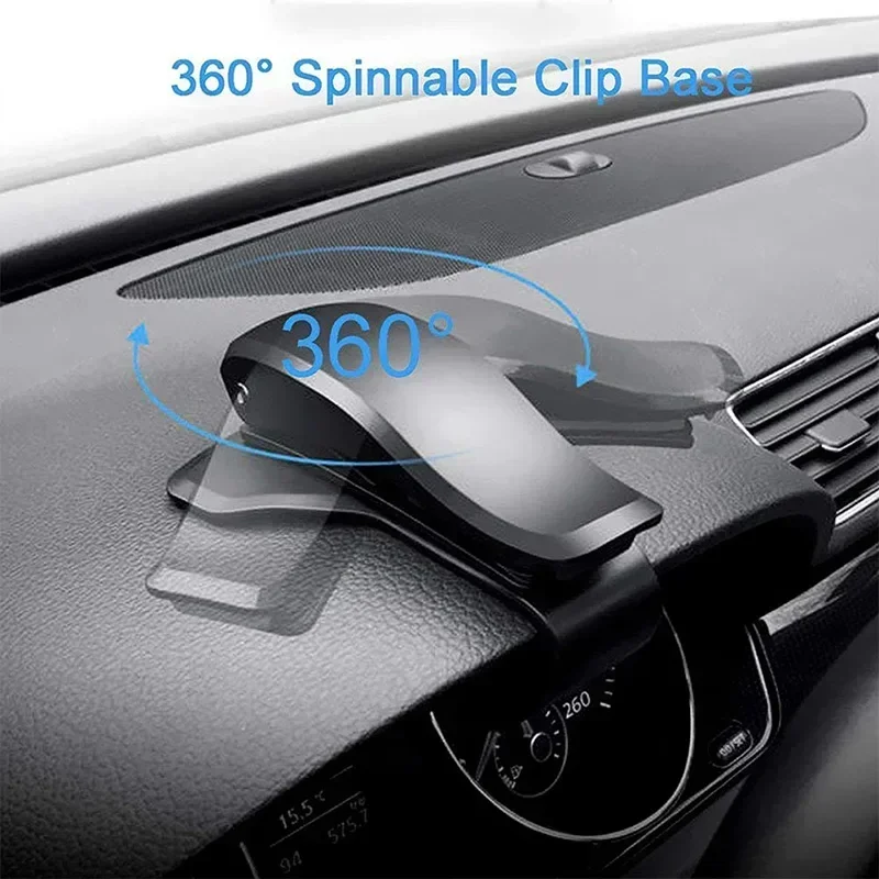 Universal Car Dashboard GPS Mobile Phone Holder Easy Clip Mount Stand Panel Multi-Functional Universal Navigation Bracket Holder