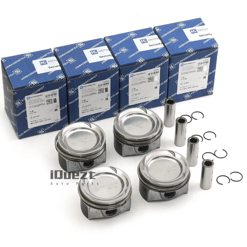 Engine Pistons & Rings Set STD for Mercedes-Benz C300 E300 W205 W213 M264 2.0 2640301800