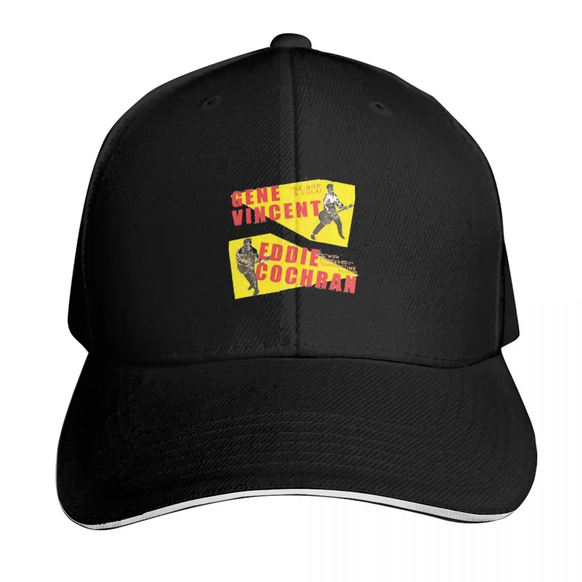 

Eddie Cochran Gene Vincent Baseball Cap Trucker Cap Sports Cap fun hats birthday Men Hats Women's