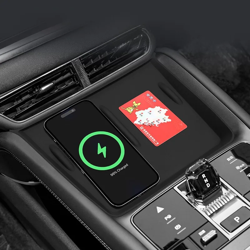 Für BYD Sealion 7 EV 2024 2025 Armlehnen-Aufbewahrungsbox Getränkehalter Mittelkonsolen-Aufbewahrungsbox für Kleinkram Auto-Innenausstattung – Detail 2